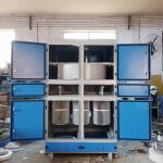 1100 kg Industrial Sandblasting Grinding Cartridge Dust Collector for Dust