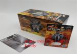 Private Labels Blister Card Packaging , Rhino Pill Plastic Blister Packaging