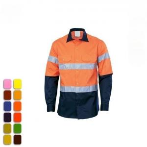 Wholesale Custom Logo Reflective T Shirt Workwear Cotton Hi Vis Polo Shirts from china suppliers