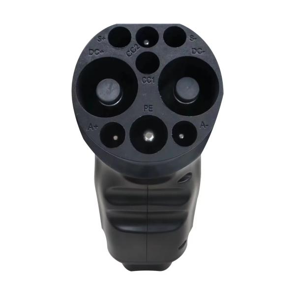 Rated current 200A adjustable Fast Charging CCS2 to GB adapter for Electric Car