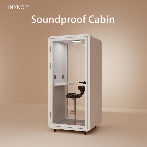 Modern High Density Soundproof Office Pod Karaoke Booth Prefab Modular Capsule House