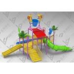 Child Friendly Splash Water Playground Water Spray Park ISO9001 Certified