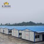 Fast Construction Prefab Steel House For Resettlement Housing
