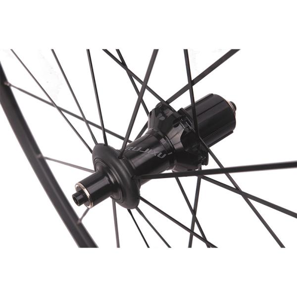 36T Ratchet 700c Tubeless Disc Wheelset 30/40/50mm Depth Clincher Rim Spokes Pillar 1423