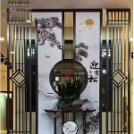 304 Stainless Steel Partition Wall Living Room Privacy Laser Cut Partition