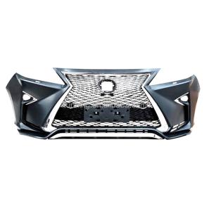 Wholesale Plastic Vehicle Spare Parts Front Bumper For Lexus RX 2009 To 2015 Upgrade To 2016 Grille Fog Light Frame from china suppliers