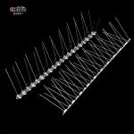 Outdoor Balcony Roof Plastic Stainless Steel Anti Pigeon Bird Spikes Deterrent
