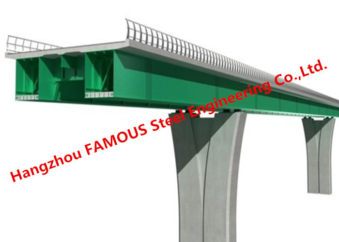 Q460 Steel Structural Bridge Segmental Steel Box Girder Bridge Fast Delivery