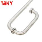 Entrance Black Door Handle Pull for Stainless Steel Frameless Sliding Shower