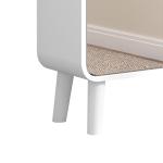 Elbow double layer 3 bucket shoe cabinet