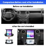 Vertical Screen Car Radio For Land Range Rover Discovery 4 2009-2016 New Upgrade