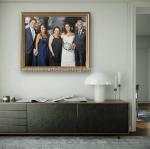Home Decoration Family Custom Oil Painting Portraits Canvas From Photo 5cm