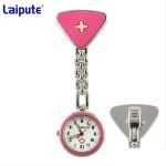 Silver Digital Nurses Clip On Fob Watch Waterproof Watches For Nurses
