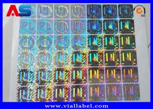 China Custom Holographic Stickers , Anti Fake 3D Hologram Stickers Printing void sticker on sale