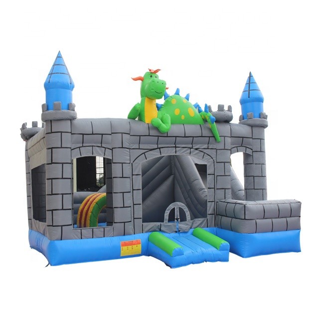 18oz PVC Tarpaulin Inflatable Bouncer House Dry Water Slide