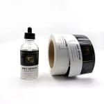 Essential Oil Cosmetic Label Sticker PP Label Printing For Glass Bottle