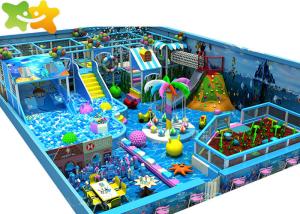 Wholesale Fun Ocean Theme Kids Indoor Playground Equipment Bounce Trampoline Park from china suppliers