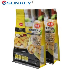Wholesale Ziplockk Flat Bottom Sustainable Packaging Pouch Box Packaging Frozen Food Packaging Bag from china suppliers