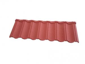 Wholesale 0.5mm Classical Color Stone Coated Roofing Tiles DX51D Material Highly Durable from china suppliers