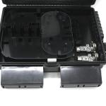 IP65 16 Core Fiber Optic Accessories FTTH FAT Black Fiber Optical Distribution