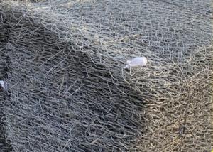 Wholesale 2.7mm Net Wire Gabion Stone Box Hexagonal Weaving Pvc Coated Galvanized from china suppliers