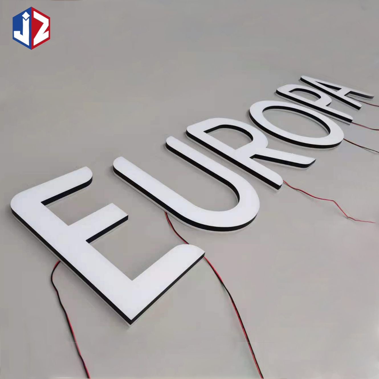 Corrosion Resistance 3D Acrylic Letters Illuminated Channel Letter Signs