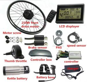 Wholesale 36V 5.2Ah - 6.8Ah Electric Bicycle Parts 25KM/H - 45KM/H Pedal Assist Electric Bike Kit from china suppliers
