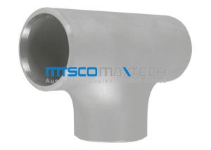 Wholesale ASTM A403 Flanges Pipe Fittings Tee , Straight Tee / Reducing Tee For Pipe Connection from china suppliers