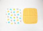 Customized Baby Girl Washcloths , 200GSM Knitted Washcloths For Babies