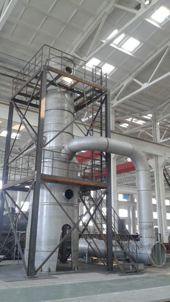 Single Triple Quadruple Falling Film Evaporator / Double Effect Vacuum