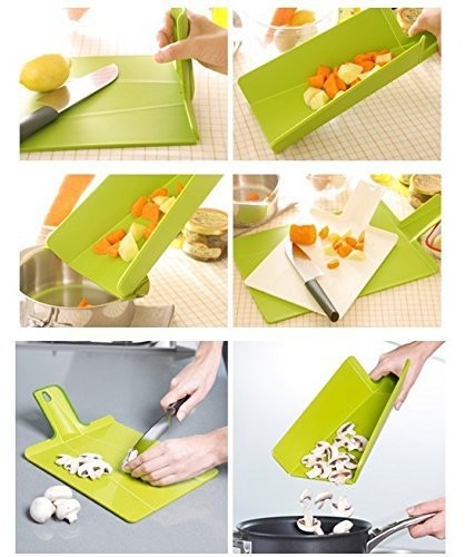 Non Skid Plastic Chopping Board , Folding Cutting Board For Fruits 33 * 22