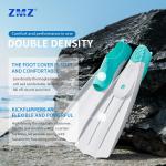 Full Foot Pocket TPR TPE Diving Scuba Swim Fins For Childrens Men Women