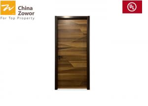 China BS Standard Single Swing Fire Rated Interior Doors/ Oak Veneer Finish/ 45mm THK/ Various Colors on sale
