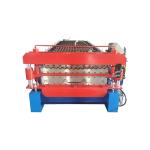 Metal Building Materials Roofing Sheet Making Machine Double Layer