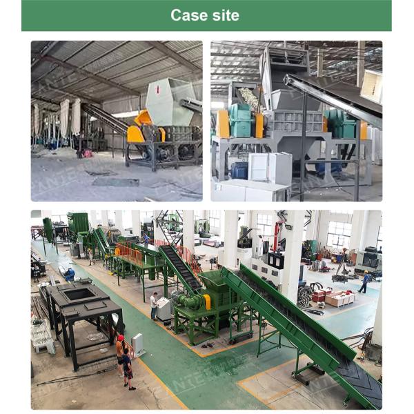 Durable Two Shaft Shredder for Laptops Circuit Boards Routers TV Shells USB Cables and E Waste