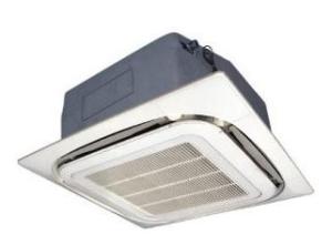 Wholesale Water chilled Ceiling concealed 8 way Cassette Fan coil unit 1200CFM -(FP-204KM) from china suppliers