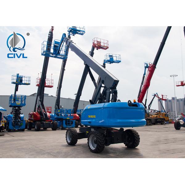 38.4m Straight Arm Aerial Work Platform 54kw Engine Cherry Picker