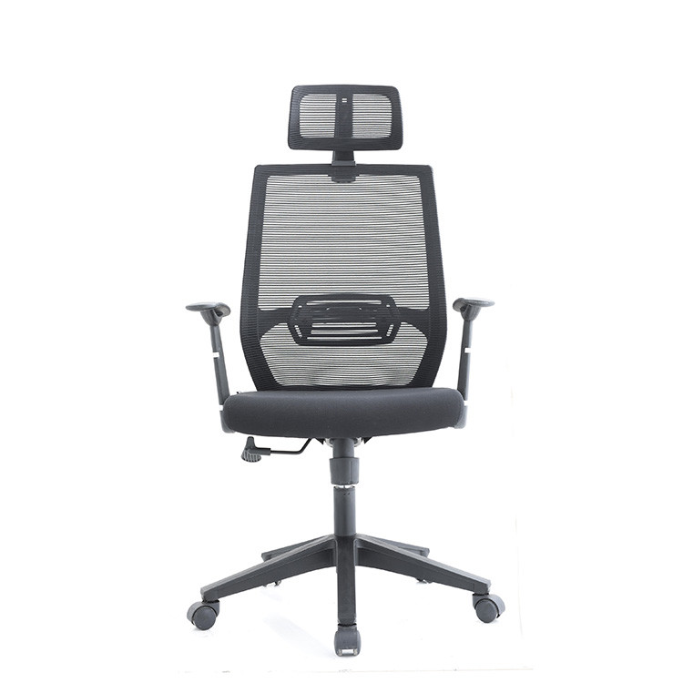 Black 2.4in Ergonomic Task Mesh Chairs 90-105d Rocking Founction