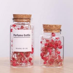 Wholesale 150ml 200ml Saffron Spice Glass Storage Bottle With Wooden Cork Cap from china suppliers
