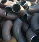 Hot Galvanizing Carbon Steel Pipe Elbow Regular Asme B16.49 90 Degree Long