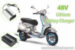 48 Volts Electric Scooter Charger Max 58.4V 5A Constant Current Charging With
