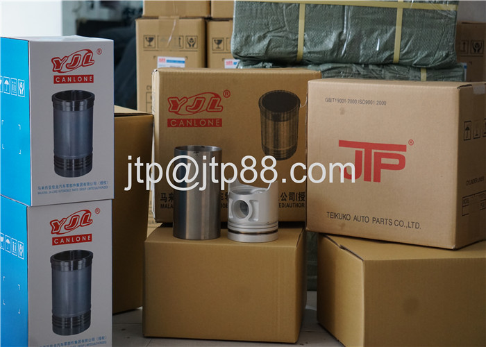 Auto Parts Cylinder Sleeve / Liner For Komatsu 4D130 S4D130 Wheel Loader Cylinder Liner