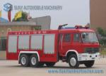 Professional High Pressure Foam Fire Fighting Vehicle 3 Axles DONGFENG 10000L
