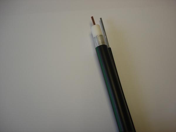 Aluminum Trunk Cable 500 With Messenger Seamless CATV Broadband Aluminum Tube