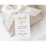 Gold Foil Anti Counterfeit Clothing Hang Tags Custom Embossed Wood Velvet