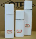 500 ml Pressure square white shampoo cleanser bottles