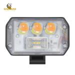 80V LED Work Light Metal White Yellow Dual Color Flashing Motorcycle Spare Parts