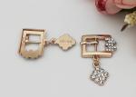 Gold Plating Metal Shoe Buckles Clasp Buckle For Fashion Shoe Accessories