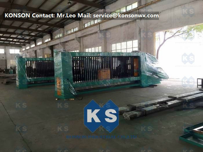 Automated Stop Gabion Mesh Machine For 2.2mm Galvanized Wire Gabion Mattress