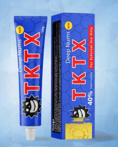 Wholesale Blue 40% TKTX Numbing Cream 10gsm Tattoo Pain Relief Cream from china suppliers